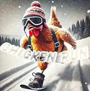 Salford Snow Chicken Run